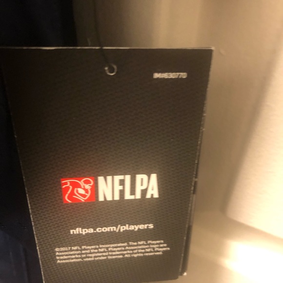 Nike Onfield NFL Seattle Seahawks #3 Wilson Men’s Blue Silver Jersey Size XL - Picture 7 of 11